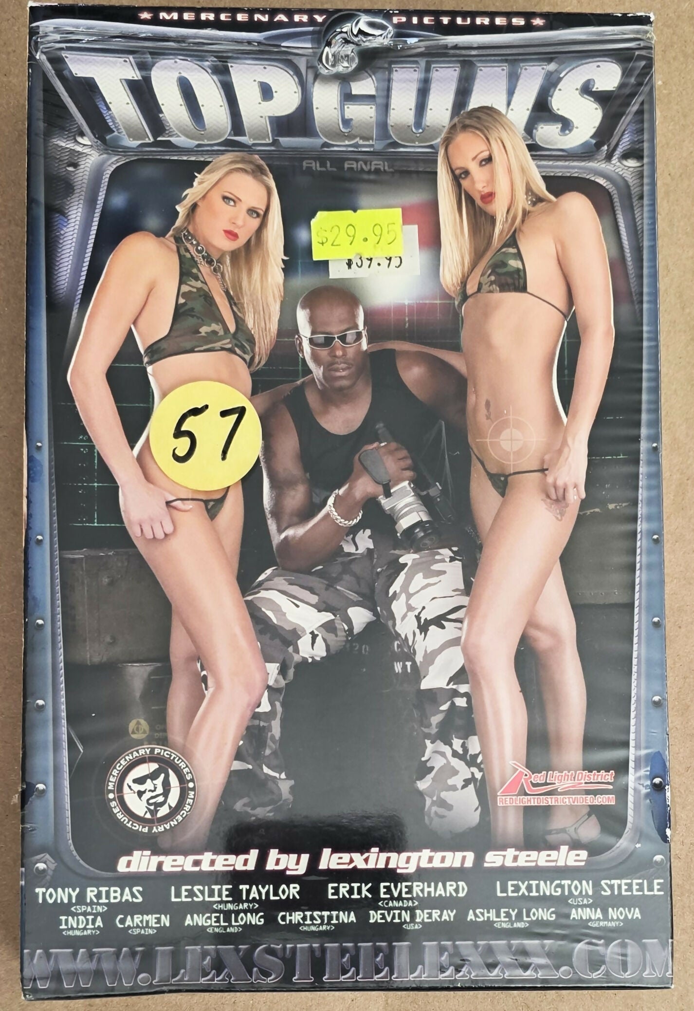 Red Light District Top Guns (2003) VHS