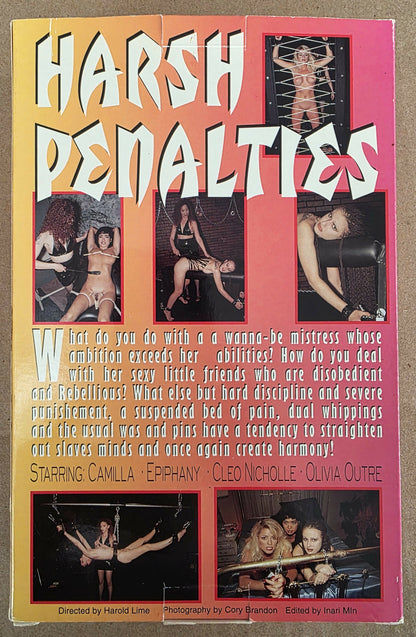 Harsh Penalties (1997) VHS
