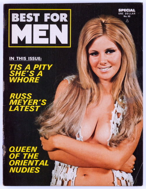 BEST for MEN December 1971 Vol. 10 No. 3 Vintage Softcore Adult Magazine