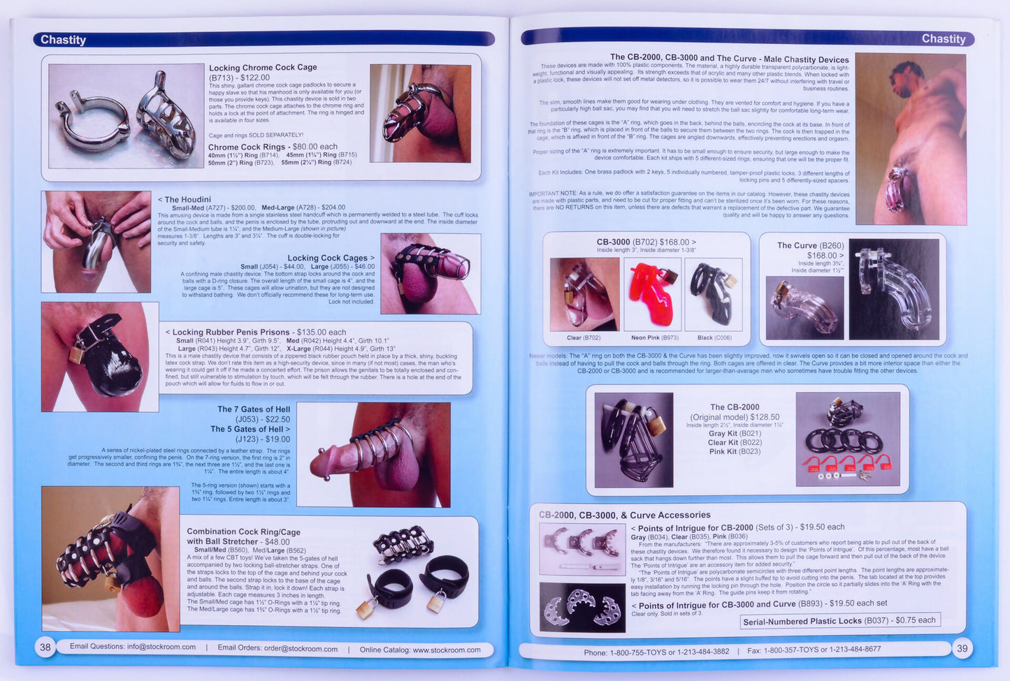 *Rare* JT's Stockroom BDSM Adult Toy Catalog Unknown Publication Date