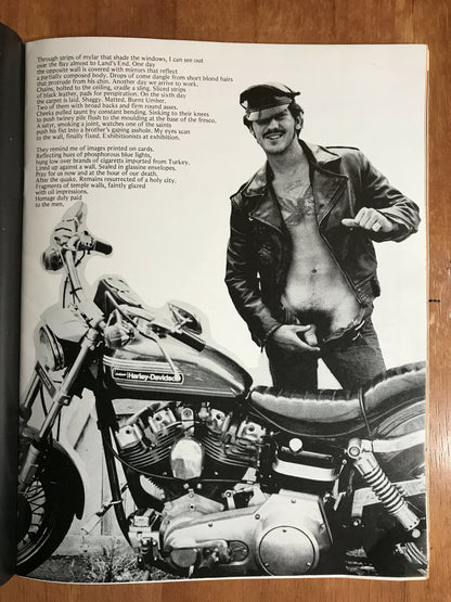 Drummer #32 Gay Men's Leather Magazine 1978 Macho Male Bill Ward