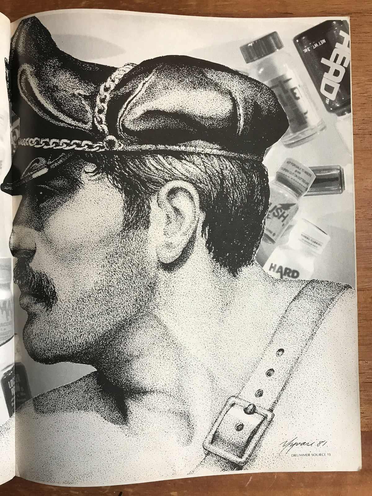 Drummer #47 Gay Men's Leather Magazine 1981 Macho Male Anniv. Issue