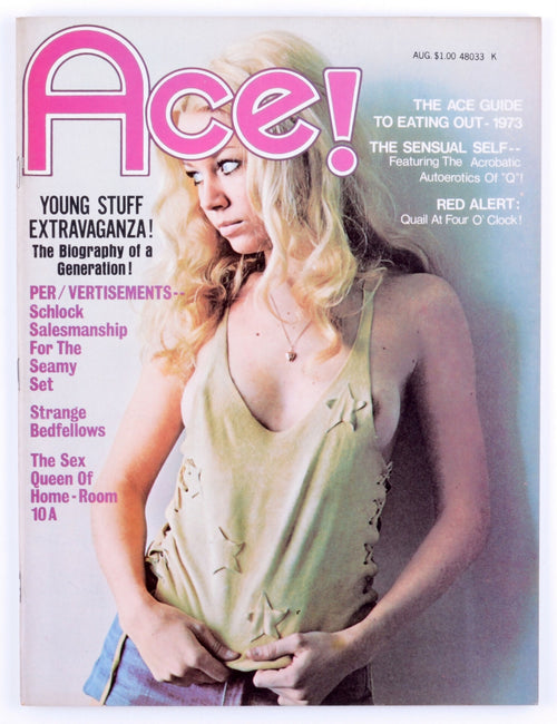 Ace! August 1973 Vol. 15 No. 6 Softcore Vintage Magazine