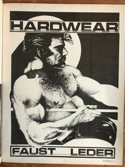 Drummer #48 Gay Men's Leather Magazine 1981 Macho Male Rope Tricks