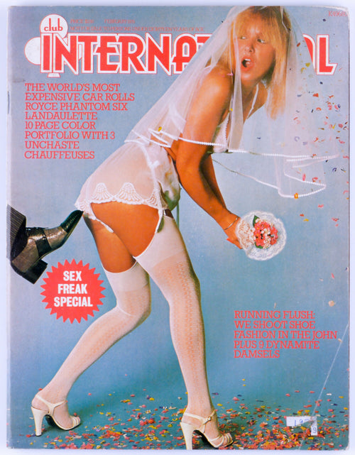 Club INTERNATIONAL February 1979 Softcore Vintage UK Adult Magazine Paul Raymond Publications