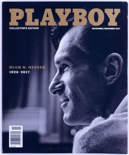 PLAYBOY MAGAZINE November/December 2017 Hugh Hefner Memorial Issue - Ines Rau, Allie Leggett