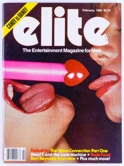 Elite Febraury 1980 Vol. 6 No. 2 Vintage Softcore Adult Magazine
