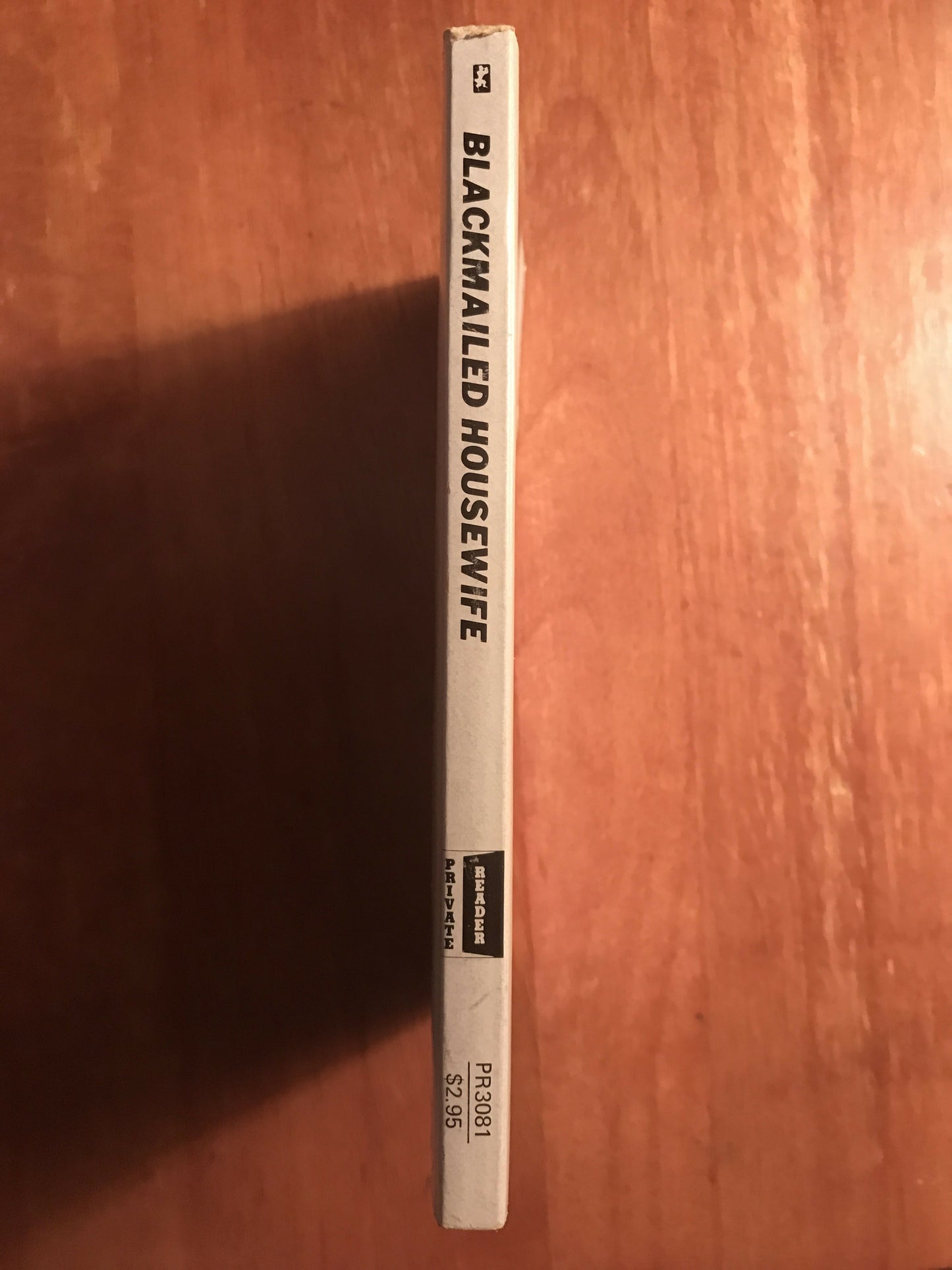1977 Greenleaf Classics Pulp Book “BLACKMAILED HOUSEWIFE” Private Reader PR3081