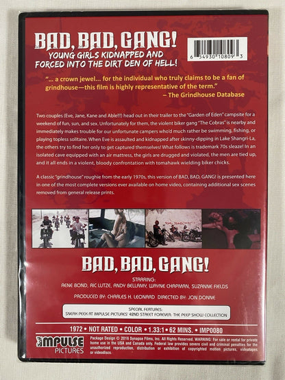 Bad Bad Gang Impulse Pictures DVD