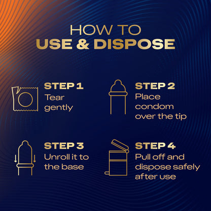 Durex Intense Nitrile Condoms 3 Pack