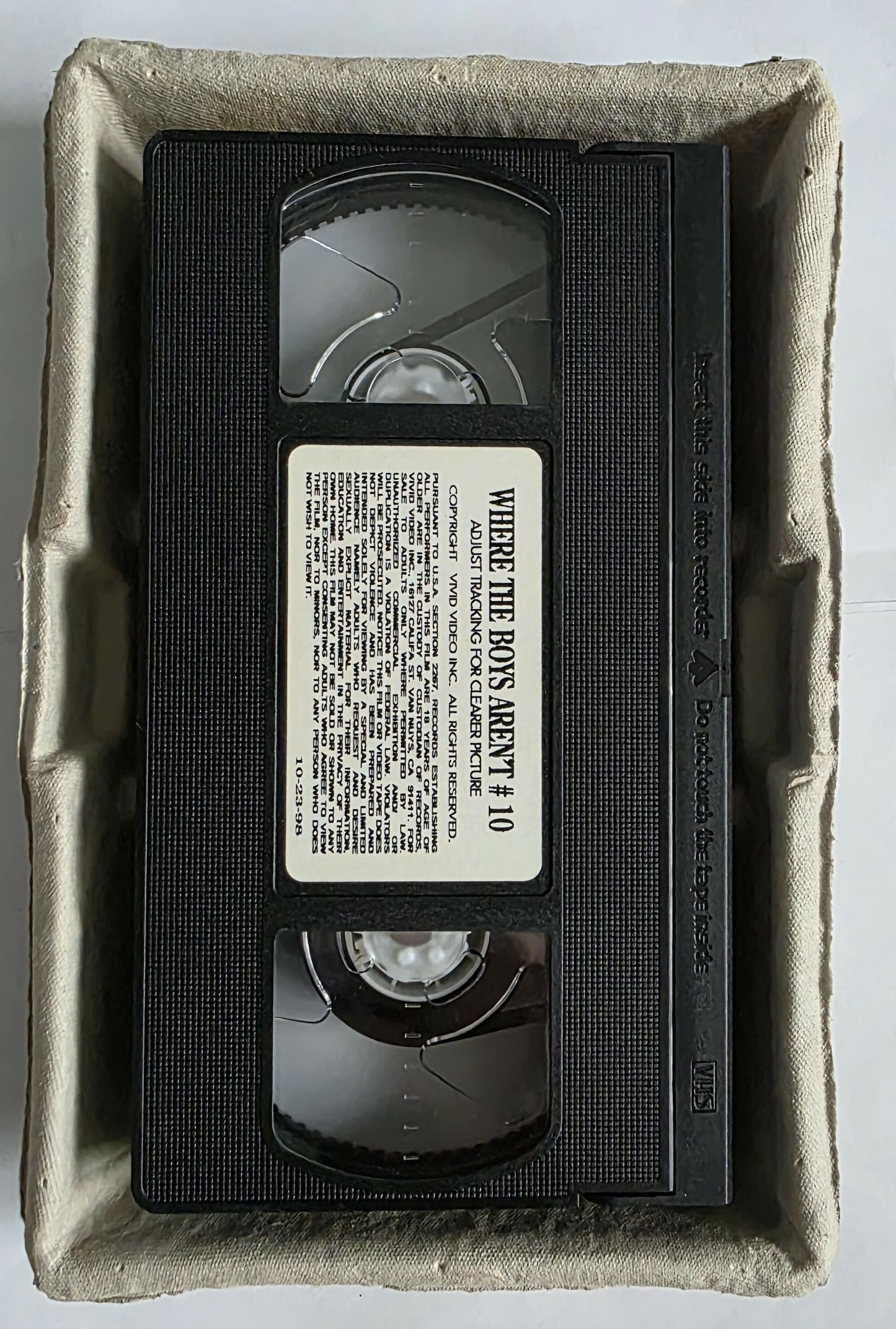 Where The Boys Aren't #10 (1998) VHS