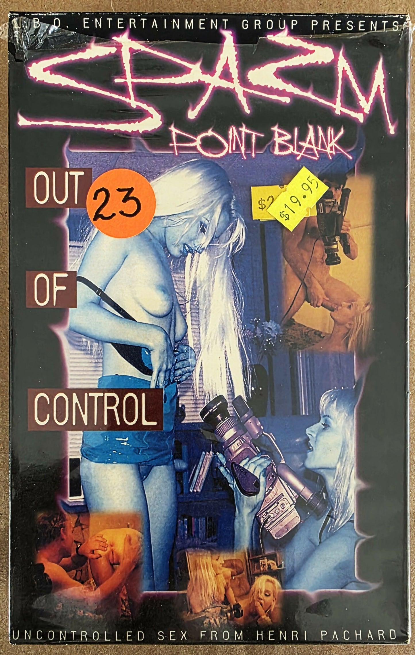 Spazm Point Blank - Out of Control VHS