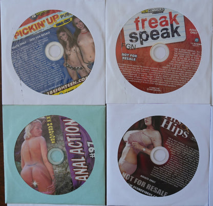 Lot of 16 XXX Supplemental DVD - Early to Mid 2000s - Lot #4
