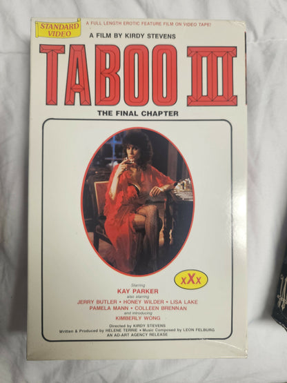 Lot of 50 random adult xxx VHS in great condition from a adult store