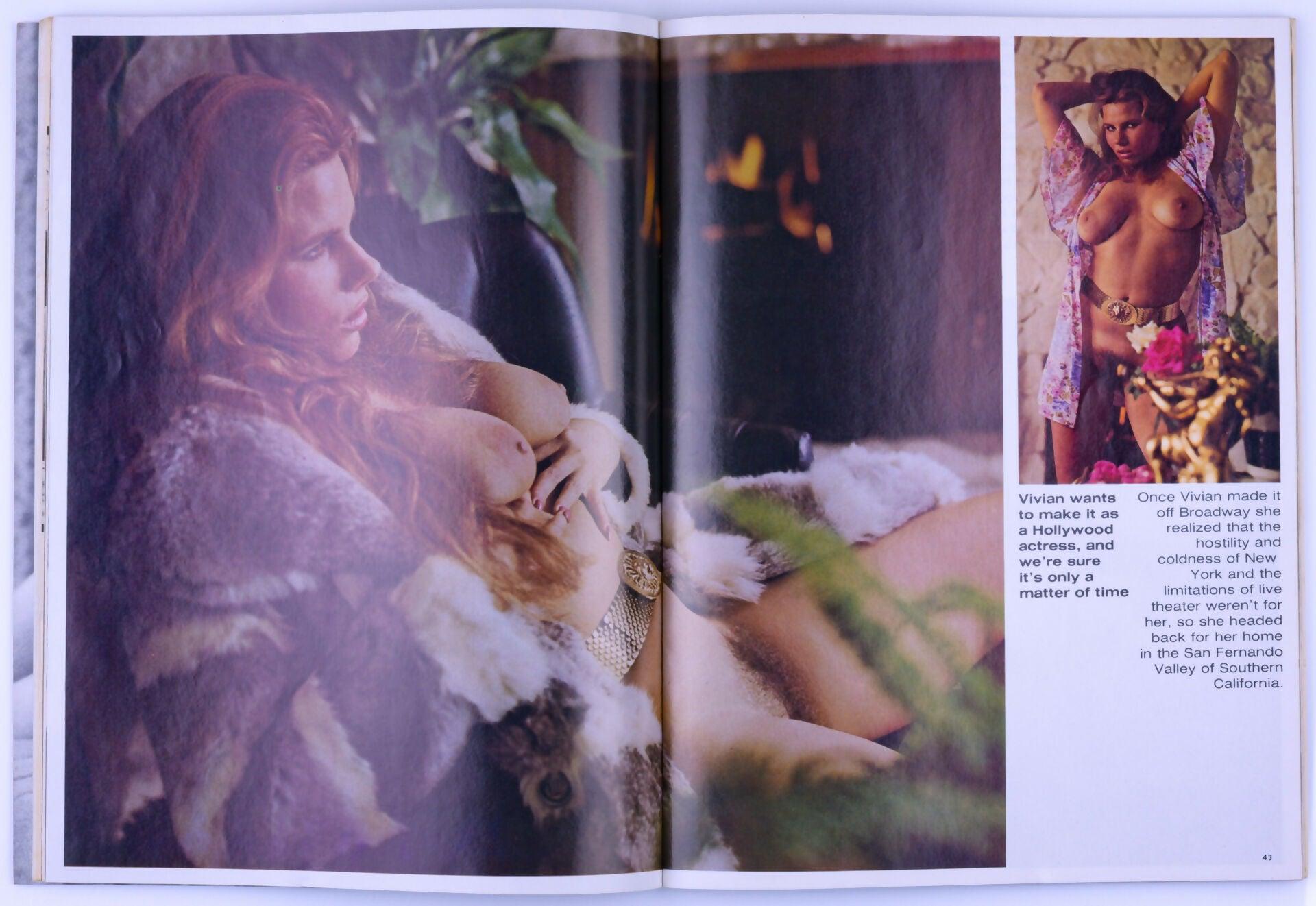 Adam July 1974 Vol. 18 No. 6 Vintage Softcore Magazine - Roberta Pedon Cover - XXX Marketplace
