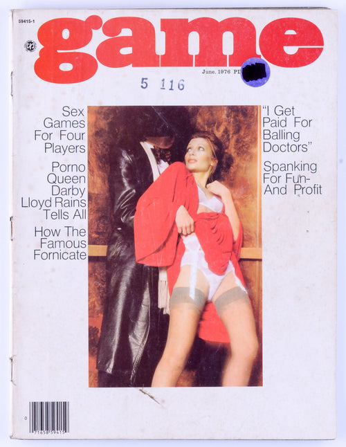 Game June 1976 Vol. 3 No. 6 Vintage Softcore Adult Magazine - Marie Claire