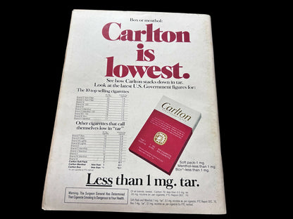 Vintage Playboy Magazine October 1977