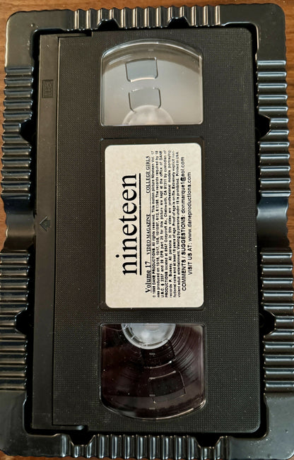 Nineteen Vol. 17 College Girls (VHS)