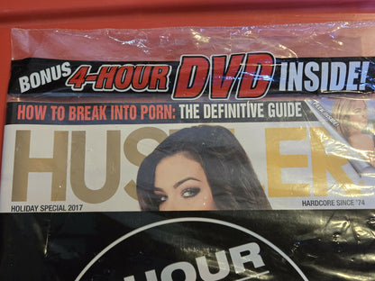 Hustler Magazine with DVD - holiday Special 2017