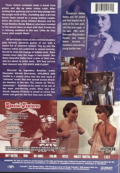 Violence And Flesh Impulse Pictures DVD