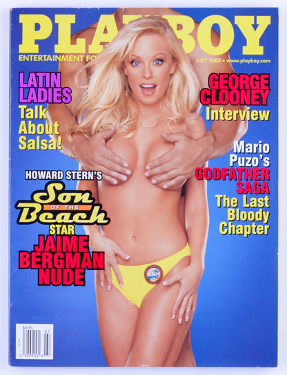 PLAYBOY ENTERTAINMENT FOR MEN MAGAZINE FOR MEN July 2000 - Neferteri Shepherd Trifold Poster, Jaime Bergman, Latin Ladies