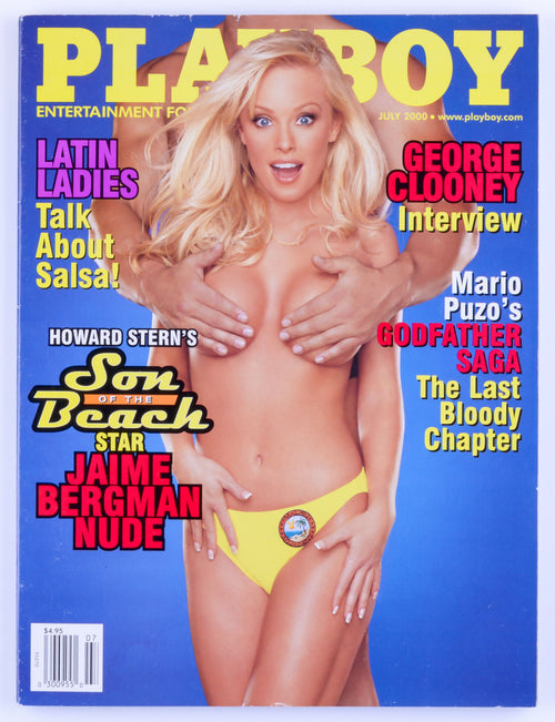 PLAYBOY ENTERTAINMENT FOR MEN MAGAZINE FOR MEN July 2000 - Neferteri Shepherd Trifold Poster, Jaime Bergman, Latin Ladies