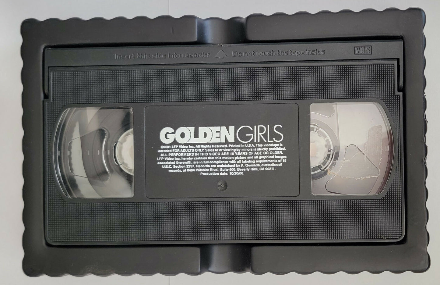 HUSTLER Golden Girls 1st Volume Collector's Edition (2001) VHS