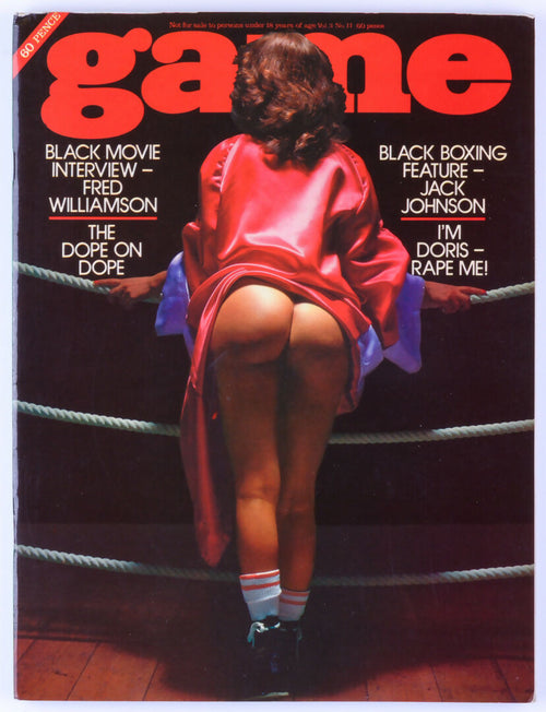 Game November 1976 Vol. 3 No. 11 Softcore Vintage UK Adult Magazine - Lorenz Zatecky