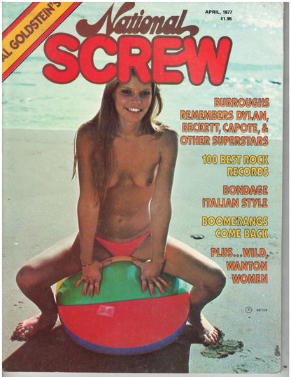 1977 Vintage Screw Magazine