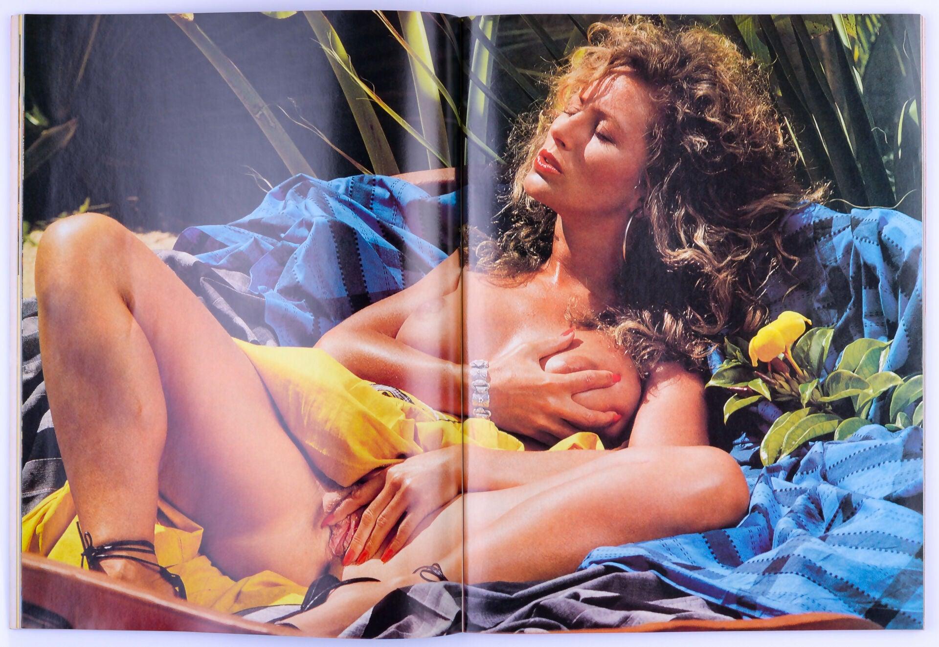 HUSTLER Vintage Softcore Adult Magazine Vol. 16 No. 6 December 1989 - Christy Canyon - XXX Marketplace