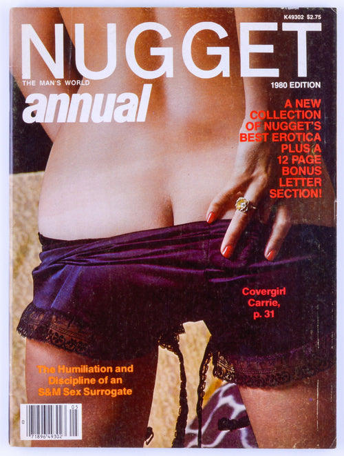 NUGGET Annual 1980 Edition Vintage Softcore Adult Fetish Magazine