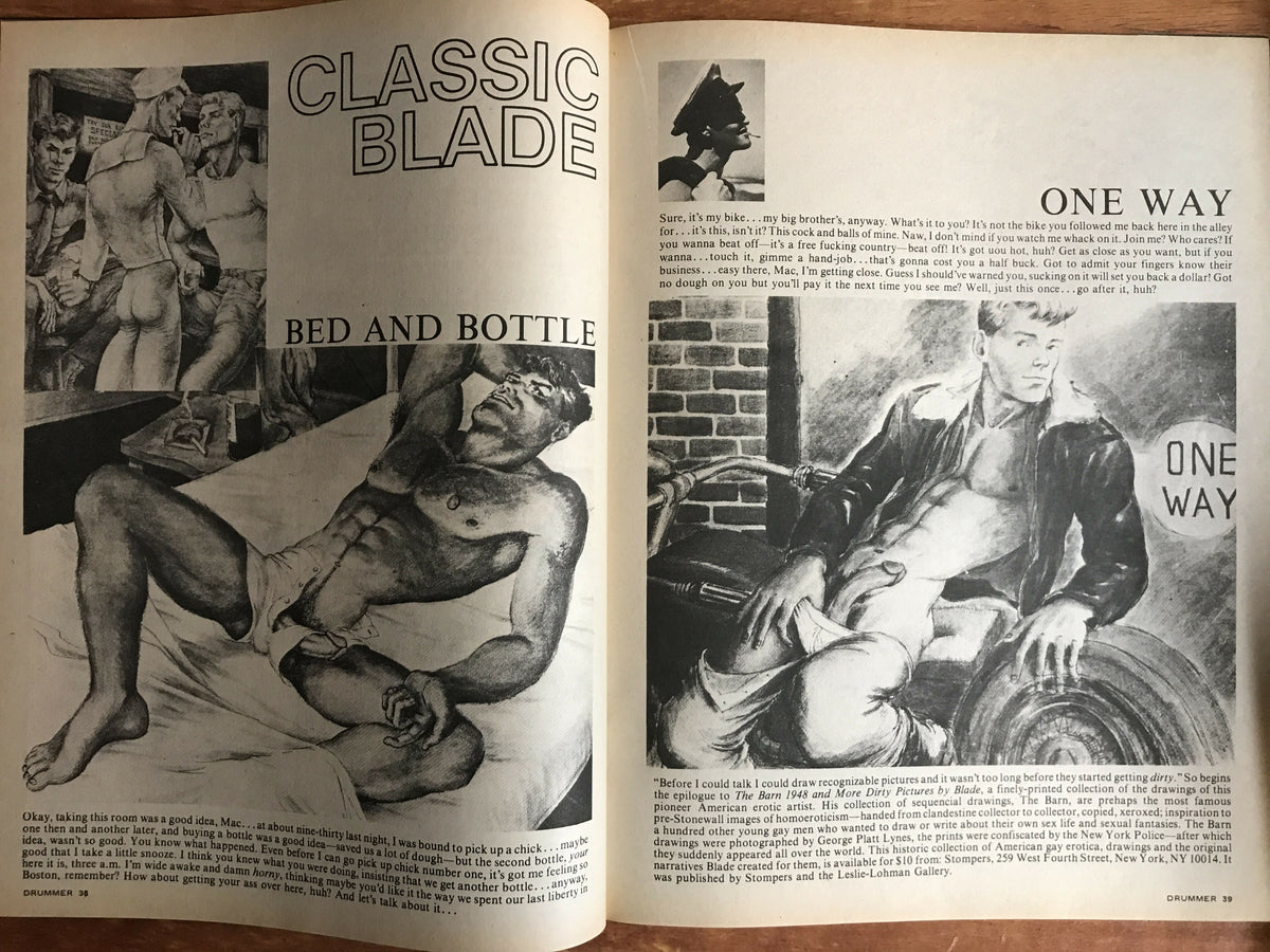 Drummer #48 Gay Men's Leather Magazine 1981 Macho Male Rope Tricks