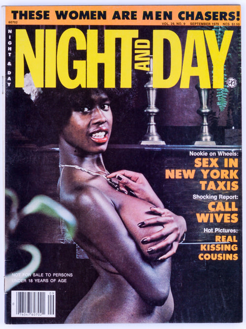 NIGHT AND DAY September 1979 Vol. 29 No. 9 Softcore Vintage Adult Magazine - Lisa Deleeuw *Good*