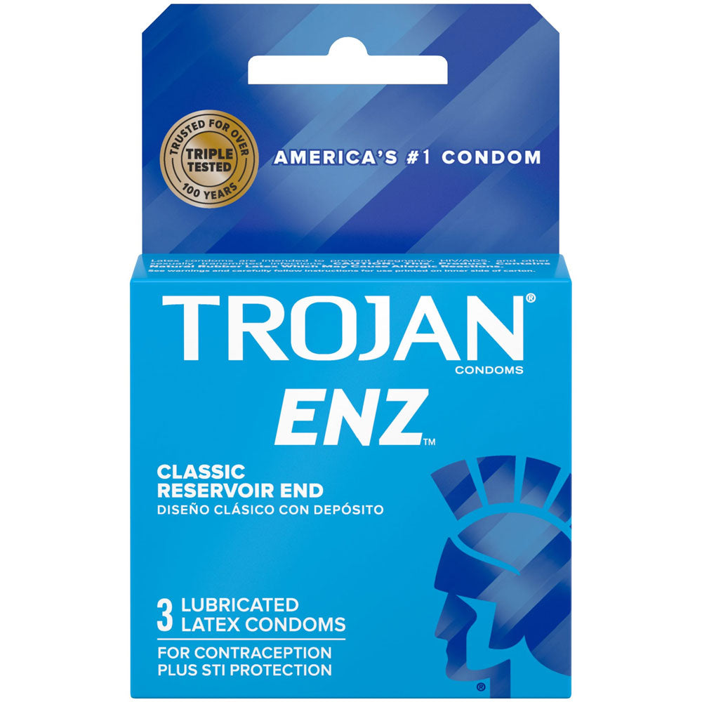 Trojan Enz Lubricated - 3 Pack