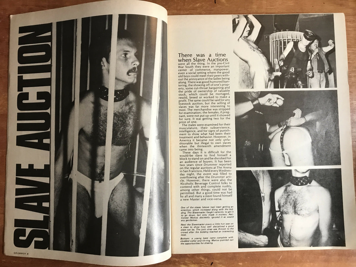 Drummer #48 Gay Men's Leather Magazine 1981 Macho Male Rope Tricks