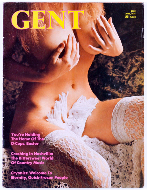 GENT Softcore Vintage Adult Big Tits Magazine Vol. 16 No. 3 June 1975 - Roberta Pedon