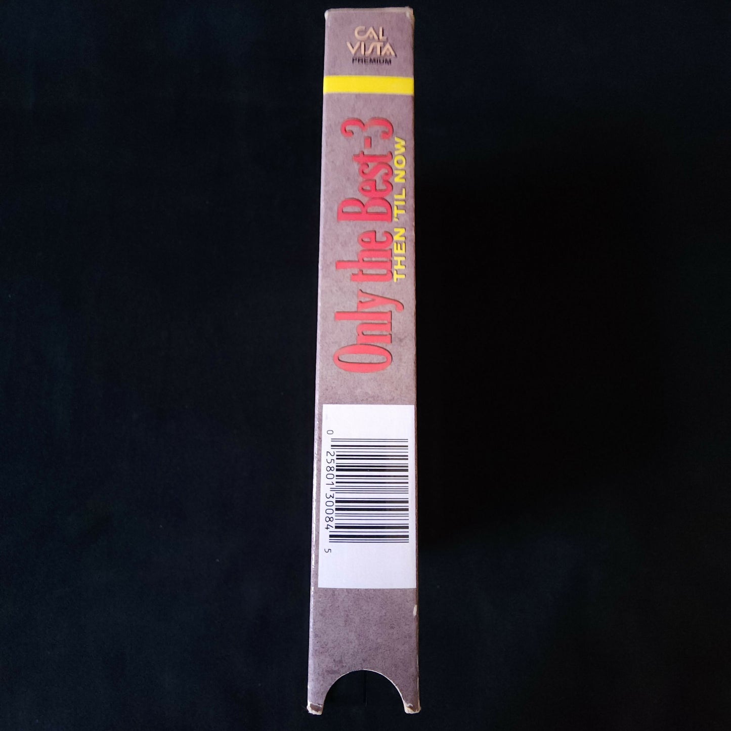 ONLY THE BEST 3 THEN TIL NOW VHS 1990 Cal Vista Adult Cult Classic Vintage Tape
