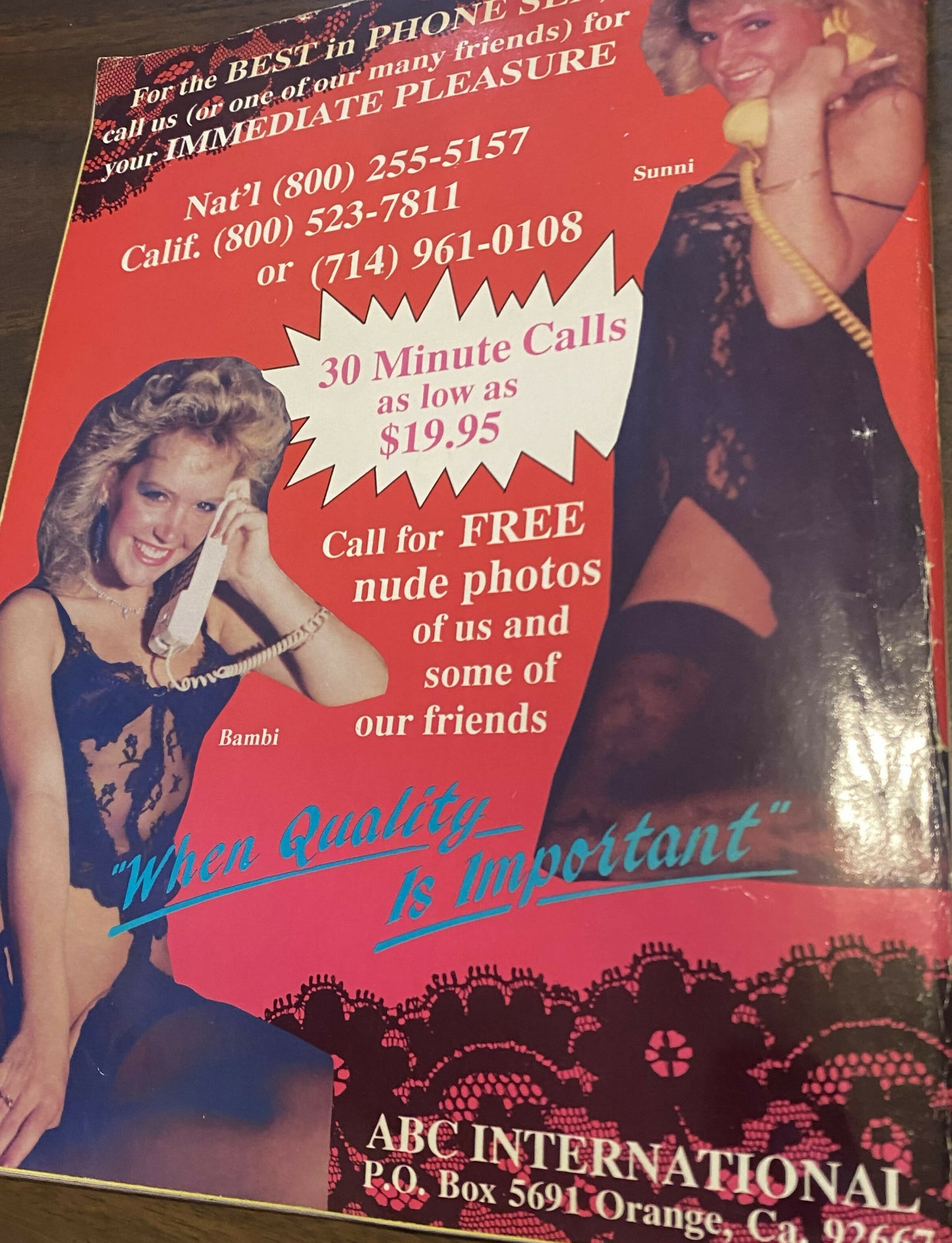 Hustler Erotic Video Guide June 1989