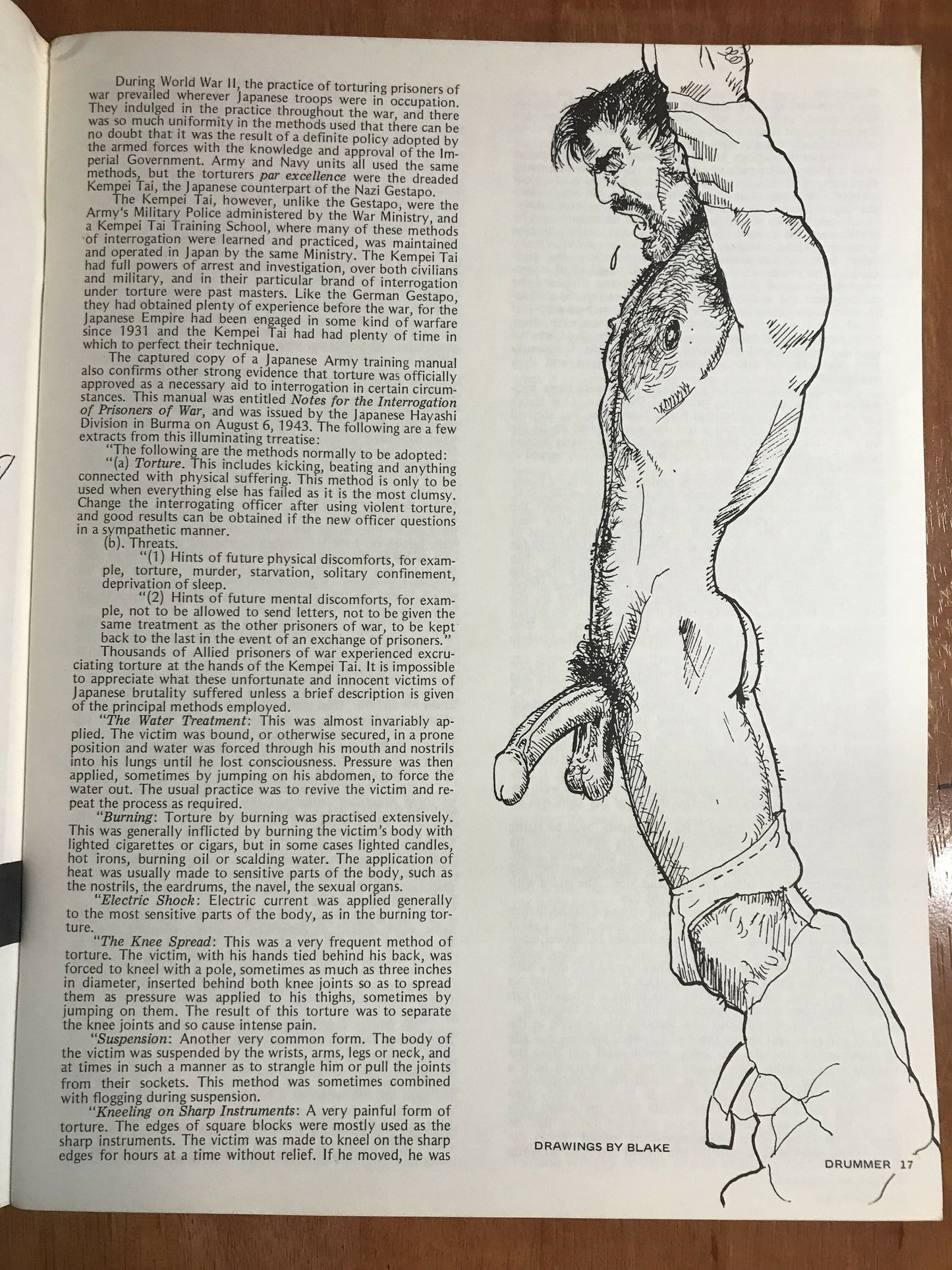 Drummer #22 Gay Men's Leather Magazine 1978 Macho Male