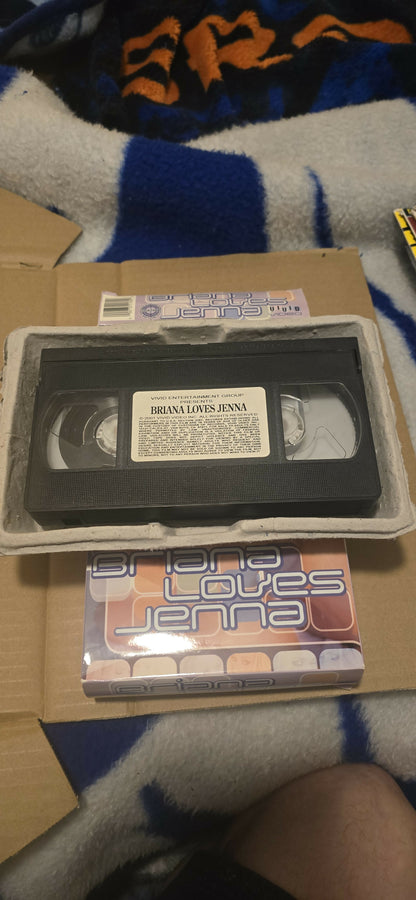 Briana Loves Jenna (VHS) - Jenna Jameson First Boy/Girl Scene in Over Two Years - Club Jenna / Vivid Video