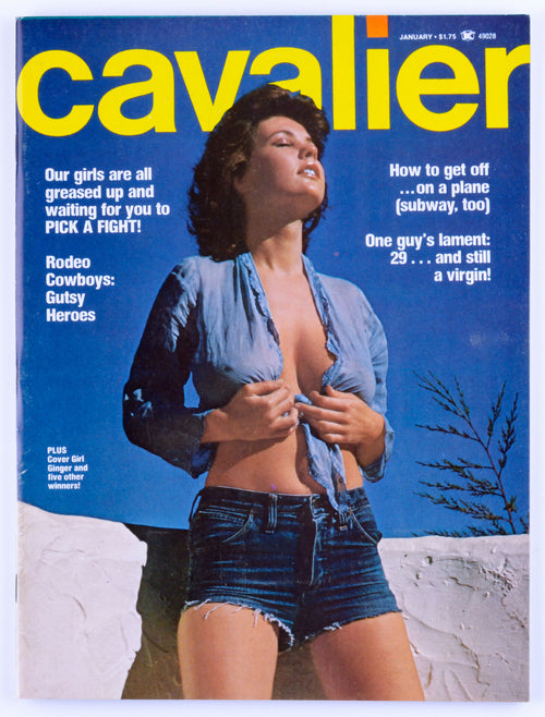 Cavalier January 1977 Vol. 27 No. 3 Softcore Vintage Adult Magazine