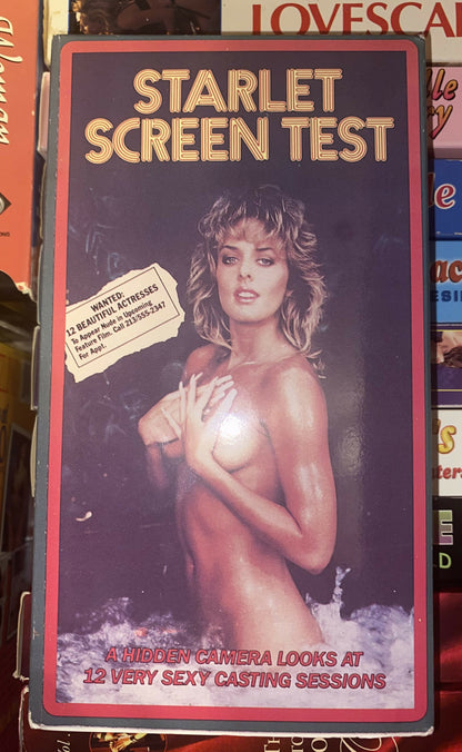 Starlet Screen Test VHS