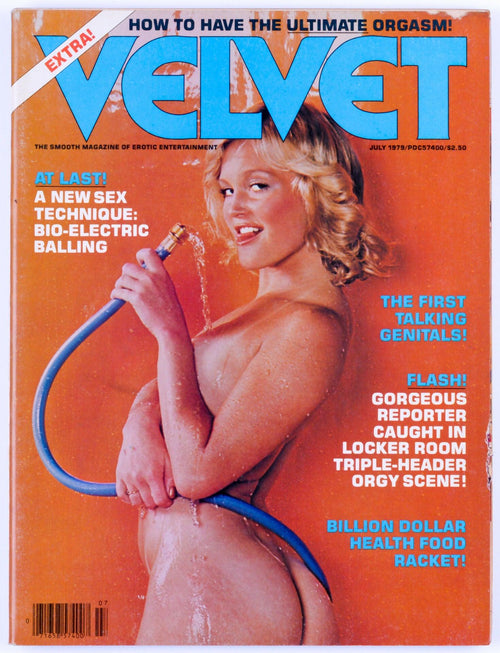 VELVET Vintage Softcore Adult Magazine Vol. 2 No. 10 July 1979