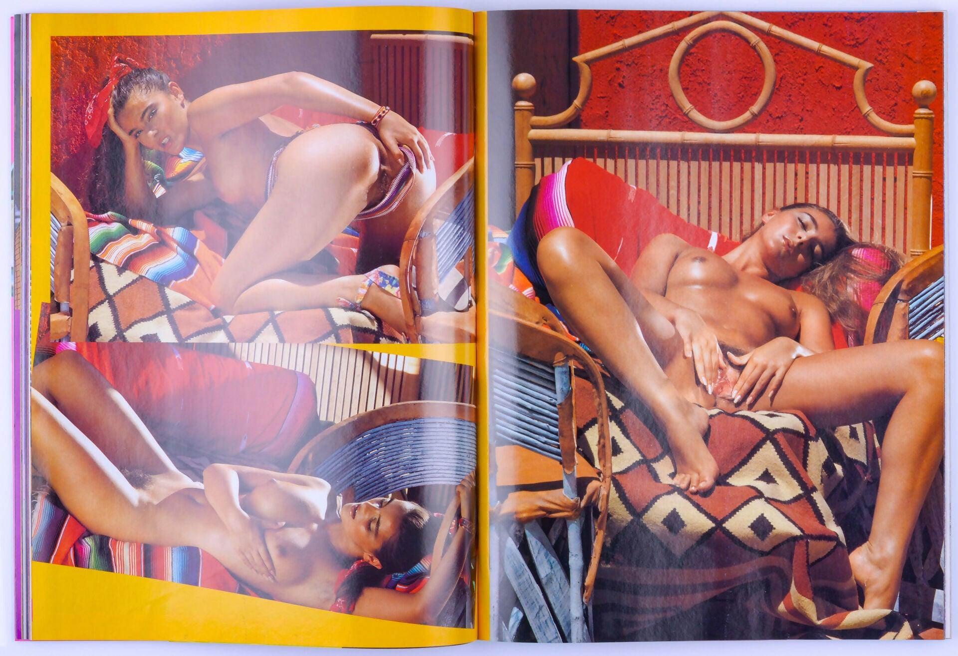 HUSTLER Vintage Softcore Adult Magazine Vol. 17 No. 8 Febraury 1991 - XXX Marketplace