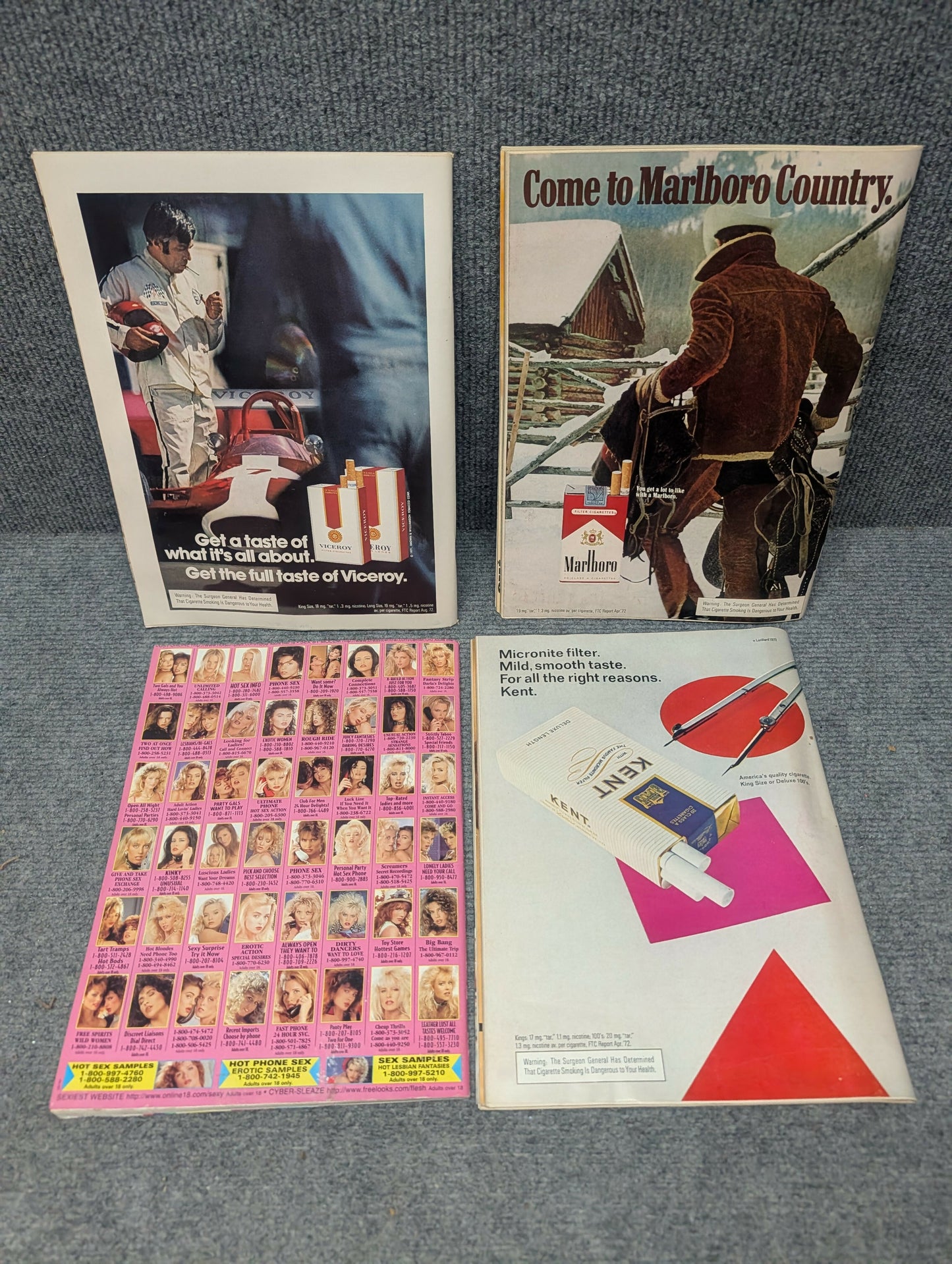 Oui Magazine Lot of FOUR - 1970s and 2000.