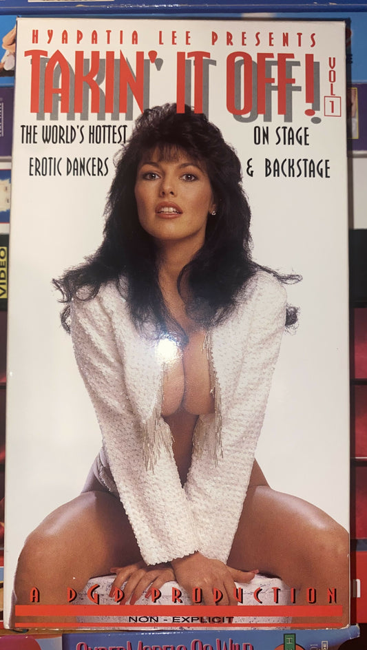 Hyapatia Lee Presents “Takin’ It Off” Vol 1 VHS