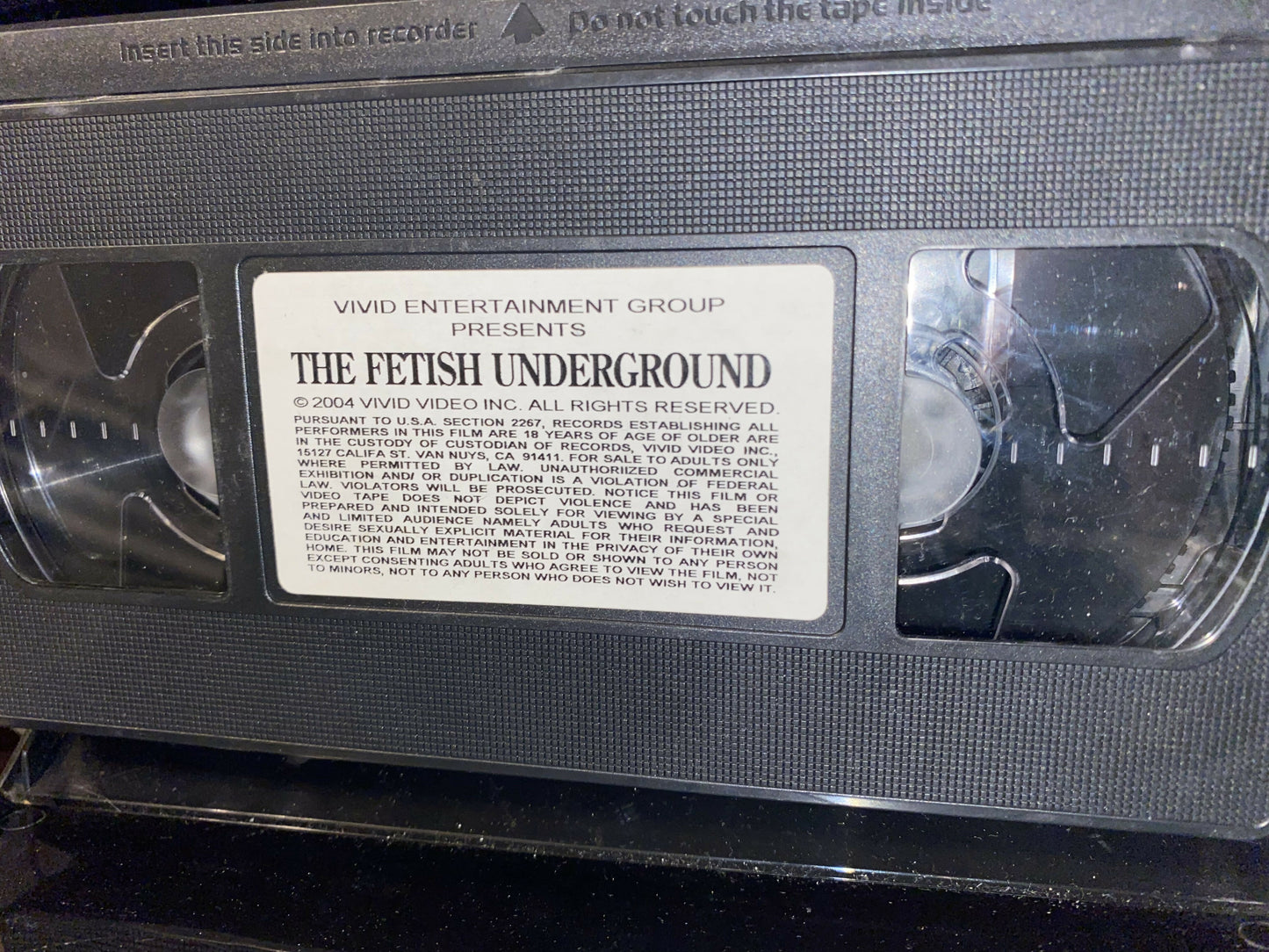 The Fetish Underground VHS