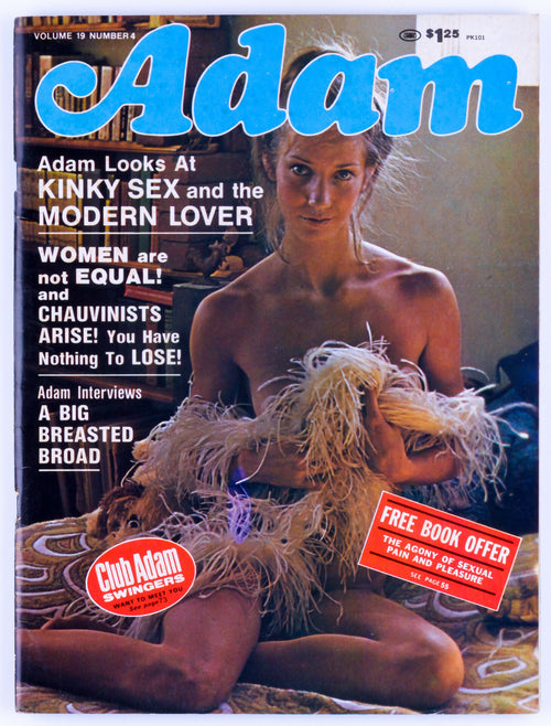 Adam April 1975 Vol. 19 No. 4 Vintage Softcore Adult Magazine - Francesca Ketchie
