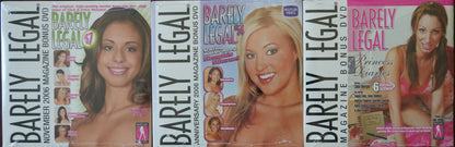 Lot of 9 XXX Barely Legal DVDs - Mid 2000s - Lot #2