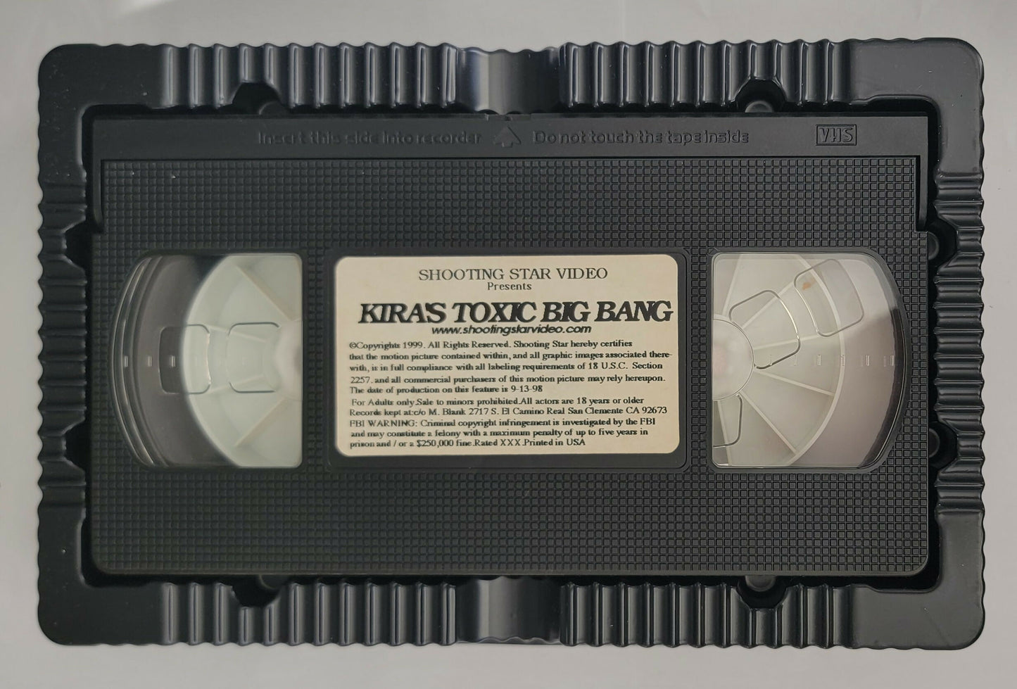 Kira's Toxic Big Bang (1998) VHS